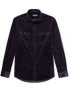 Ralph Lauren Purple label - Cotton-Corduroy Shirt - Purple