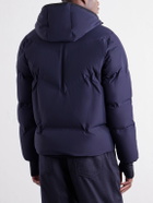 Moncler Grenoble - Angren Hooded Quilted Poplin Down Ski Jacket - Blue