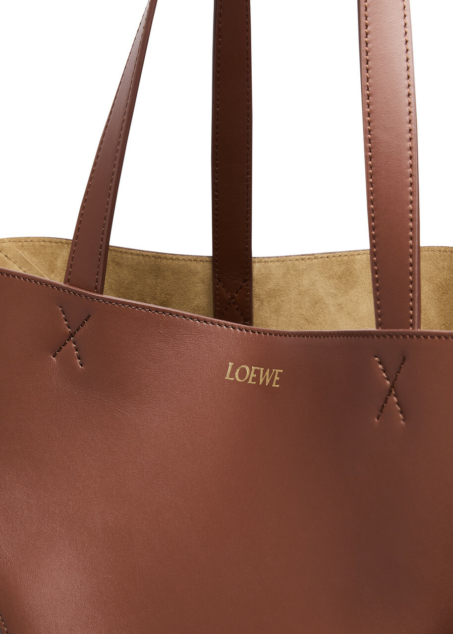 Loewe トートバッグ　ブラウン Loewe Puzzle Fold XL Leather Tote - Brown - One Size Loewe