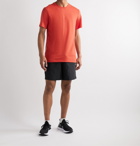 Nike Training - Yoga Logo-Print Dri-FIT T-Shirt - Orange