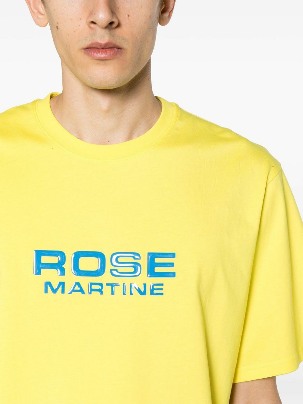 Martine Rose Logo-Print Cotton T-Shirt