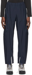 Saul Nash Navy Twist Continuous Zip Ventilation Lounge Pants