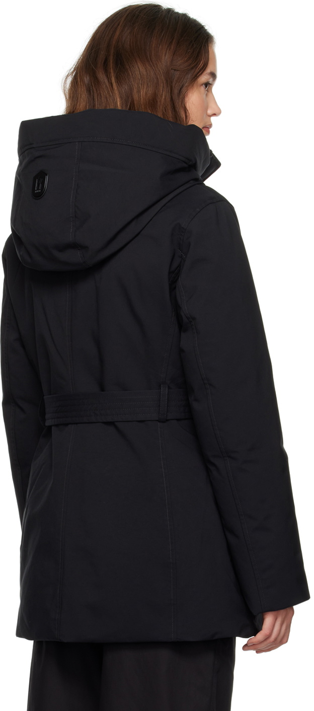 MACKAGE｜DOWN JACKETS ( JENI-NF (BLACK)) Jeni, 2-in-1 down parka with removable bib for ladies