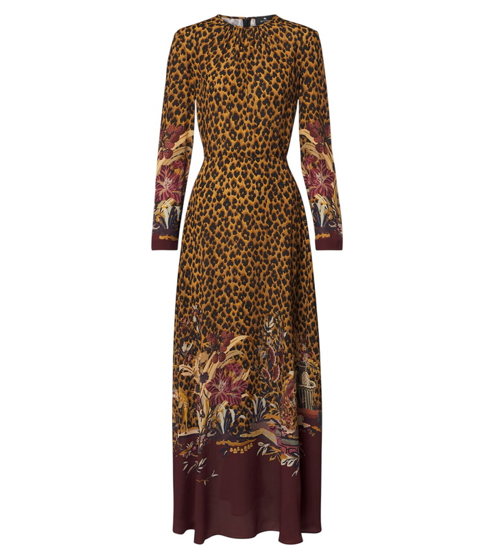 Photo: Etro Leopard-print maxi dress