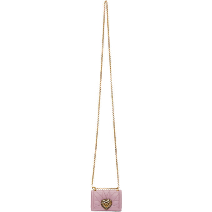 Dolce & Gabbana mini Sacred Heart handbag - Pink