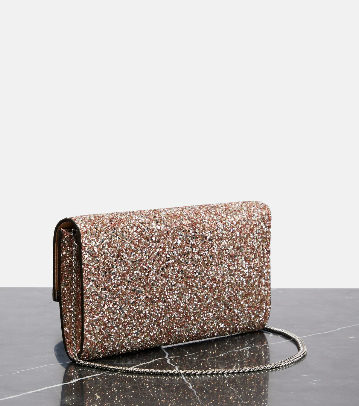 Jimmy Choo - Emmie embellished clutch Jimmy Choo