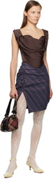 Vivienne Westwood Brown Sunday Corset Top