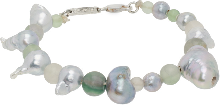 Photo: Pearls Before Swine Blue & Green Baroque Bracelet