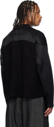 NAMESAKE Black Keith Long Sleeve Jersey Sweatshirt