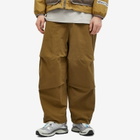 Poliquant Men's Wide Zip Tucked Pants in Khaki