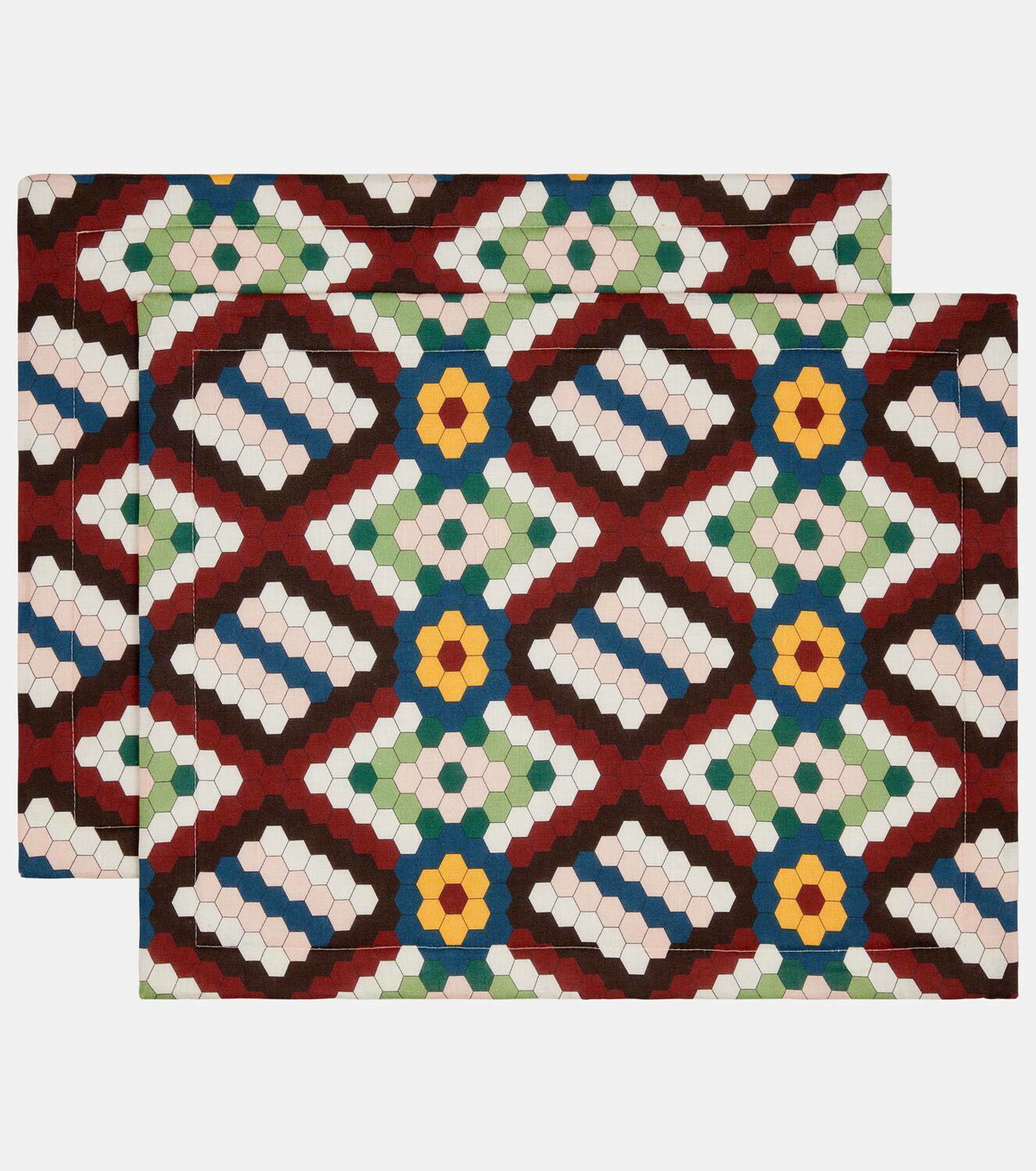 La DoubleJ Honeycomb Tiles set of 2 placemats