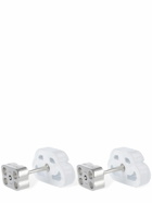 BALENCIAGA - Xs Bb Zamak Stud Earrings