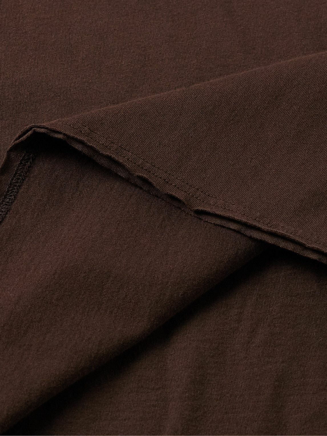 The Row - Jameson Cotton-Jersey T-Shirt - Brown