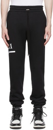 AMIRI Black M.A. Bar Lounge Pants