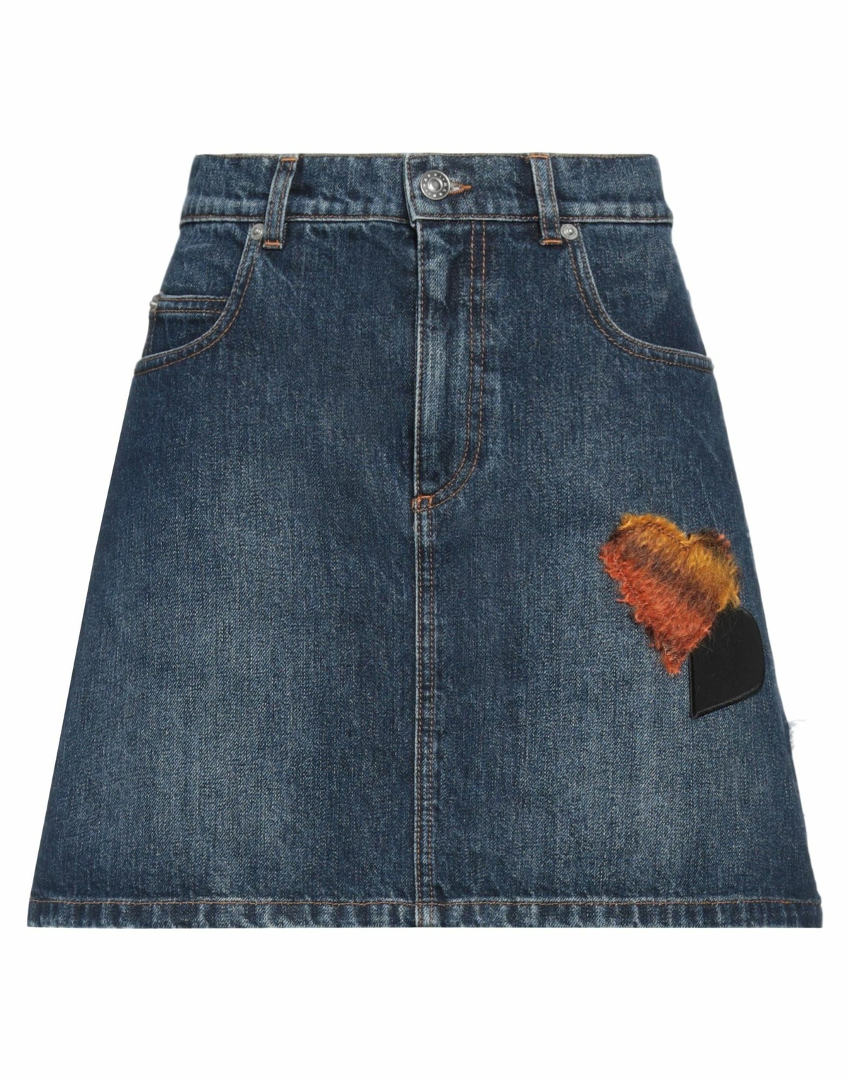 Marni Womens Denim skirt in Blue