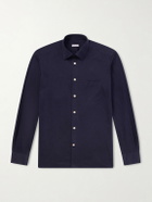 Kiton - Cotton-Jersey Shirt - Blue