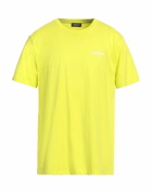Dondup Mens T-shirt in Yellow