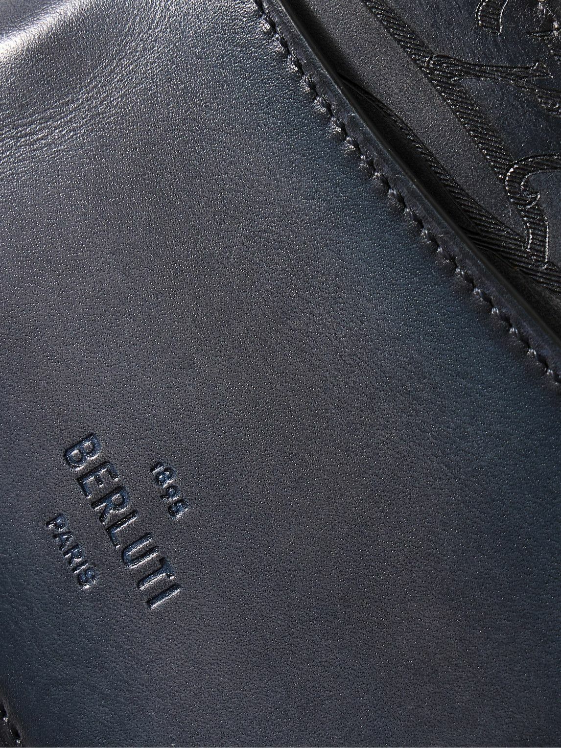 Berluti - Makore Neo Scritto Venezia Leather Billfold Wallet