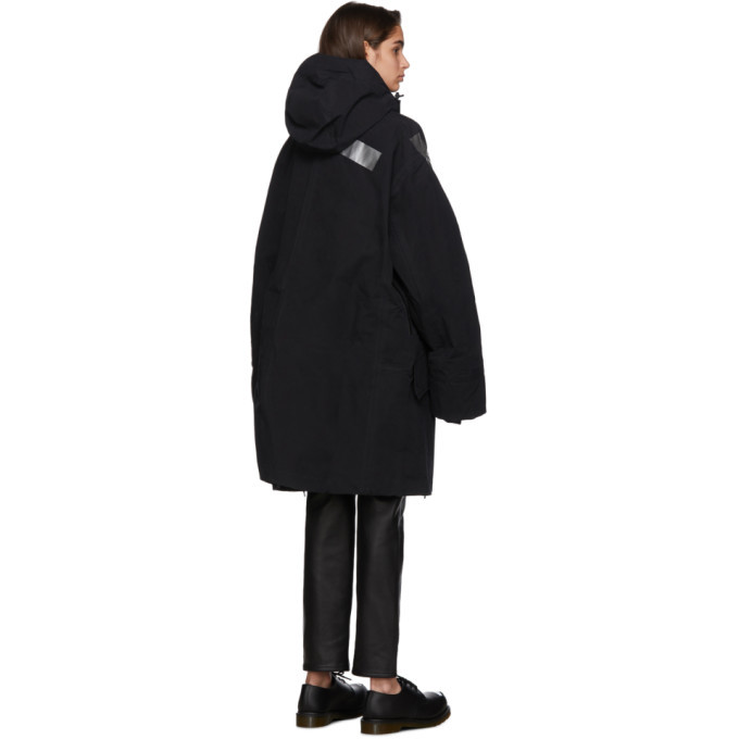 Raf Simons Black Templa Edition Oversized Shell Ski Jacket Raf Simons