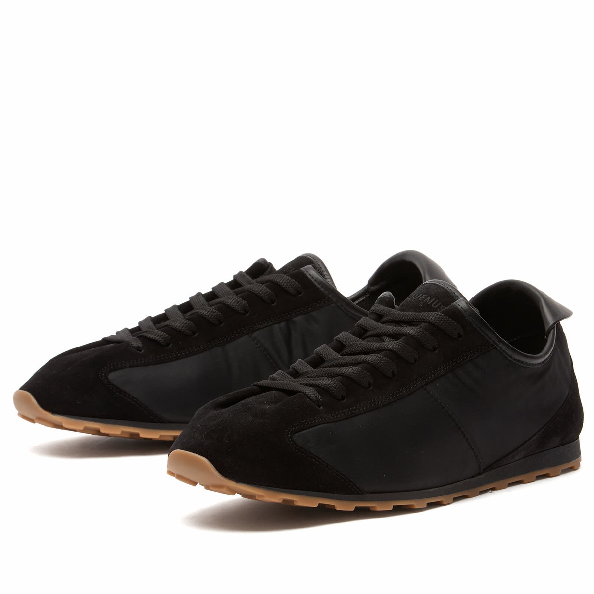 Jacquemus Men's Les Tennis Nylon Sneaker in Black Jacquemus