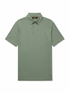 Incotex - Zanone Slim-Fit IceCotton Polo Shirt - Green