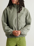 thisisneverthat - Logo-Print Shell Jacket - Green