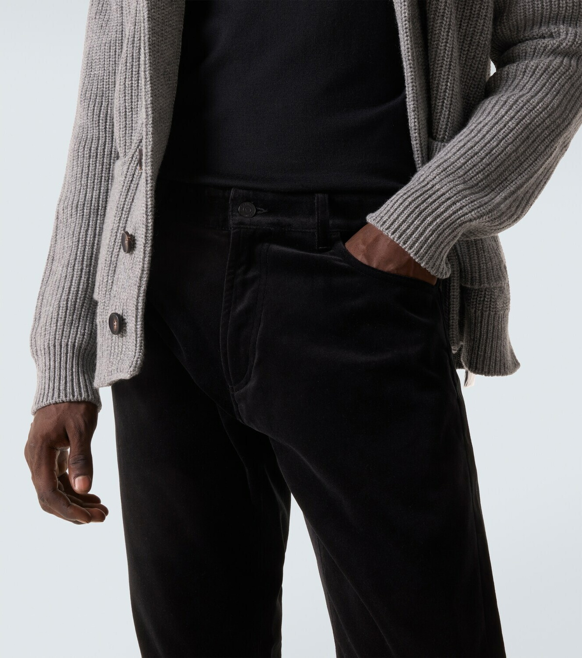 Ralph Lauren Purple Label Mid-rise slim jeans