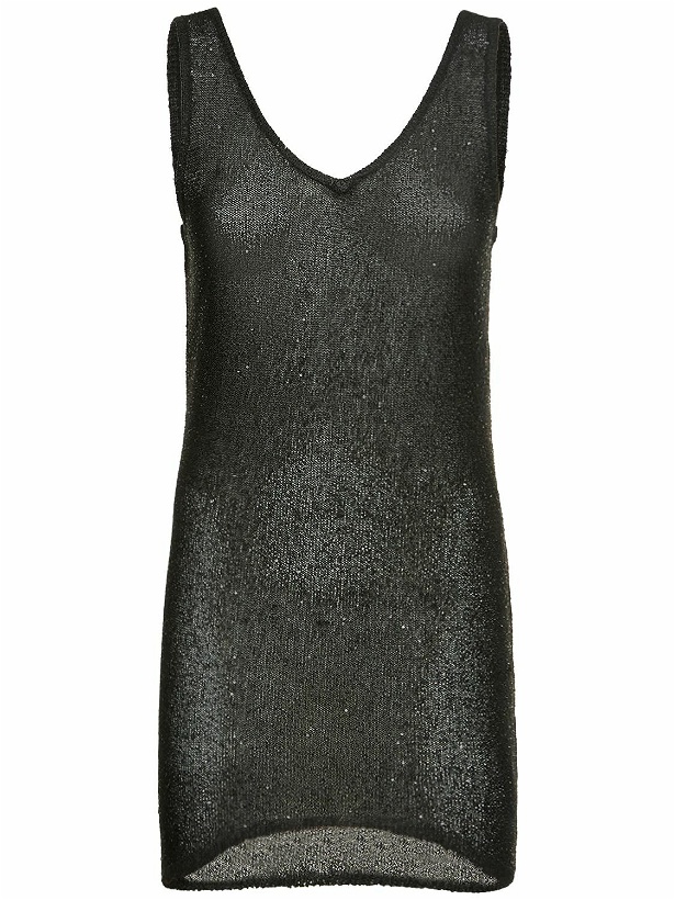Photo: REMAIN - Sequined Knit Tank Top