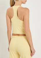 Vuori Halo Performance 2.0 Jersey Workout Tank top Yellow