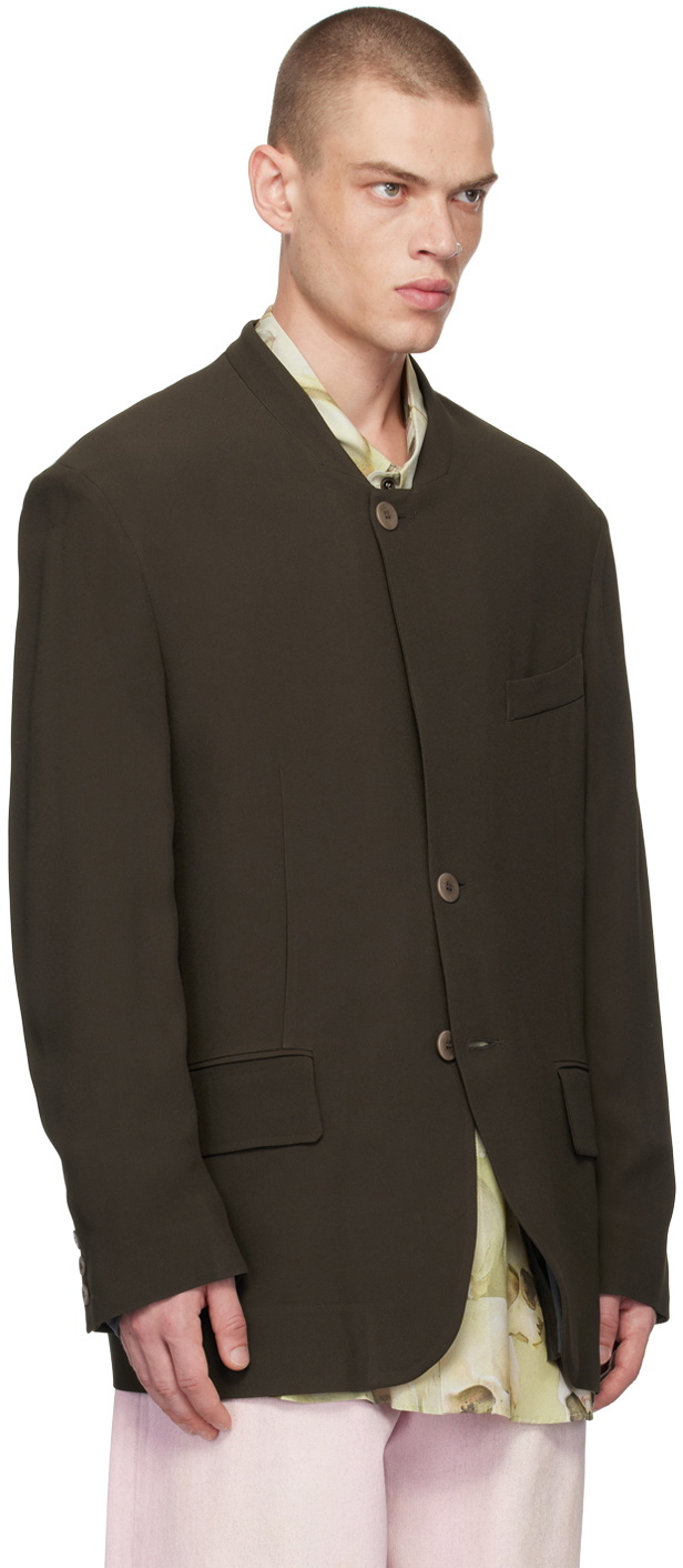 Magliano Brown Moquette Blazer