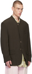 Magliano Brown Moquette Blazer