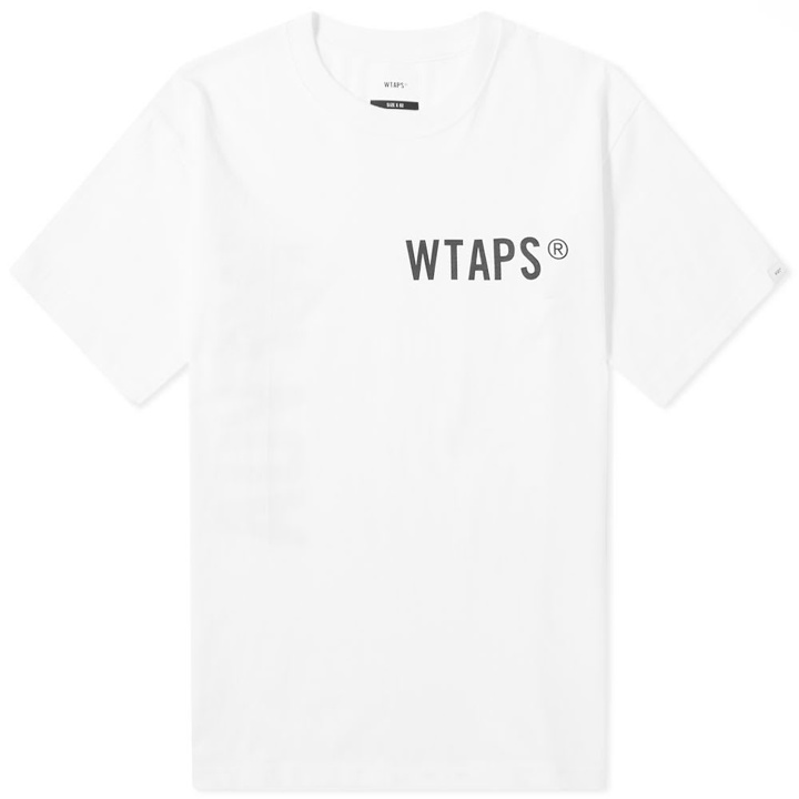 Photo: WTAPS Logo Tee White