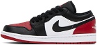 Nike Jordan Red & Black Air Jordan 1 Low Sneakers