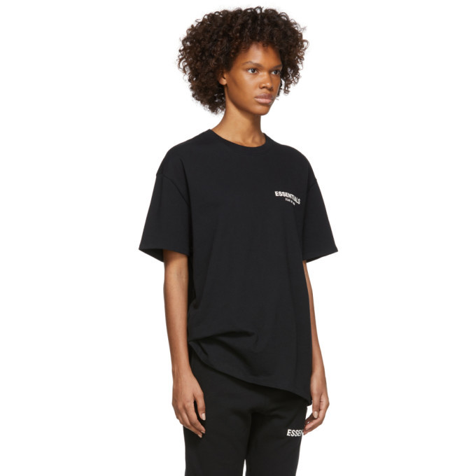 Essentials Black Logo T-Shirt Essentials