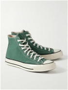 Converse - Chuck 70 Canvas High-Top Sneakers - Green
