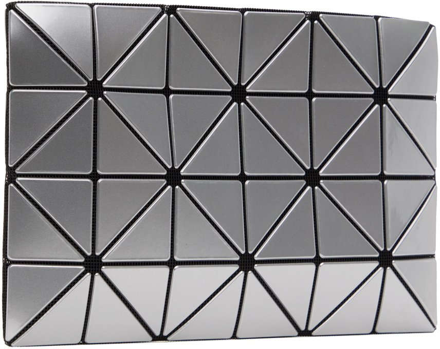 BAO BAO ISSEY MIYAKE Silver Lucent Pouch