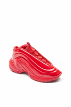Diesel S-D-Runner-Slip-on sneakers with Oval D instep - Sneakers - Unisex - Red
