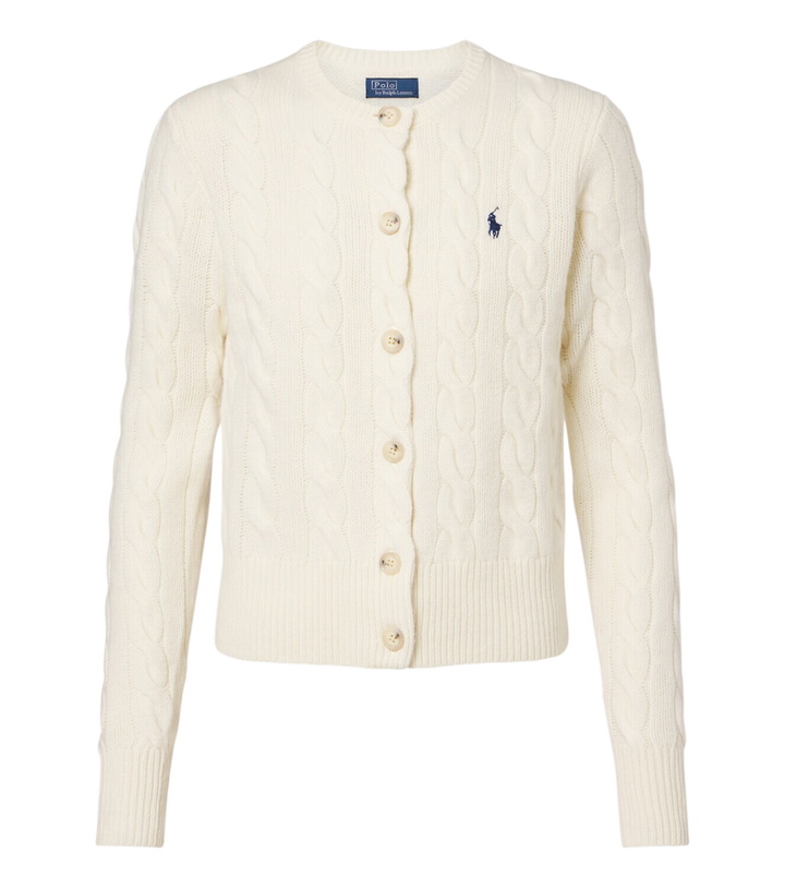 Photo: Polo Ralph Lauren Cable-knit wool and cashmere cardigan