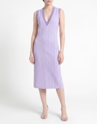 Missoni Womens Midi dress Lilac
