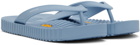 Suicoke Blue VON Flip Flops