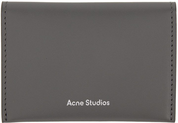 Photo: Acne Studios Gray Folded Card Holder