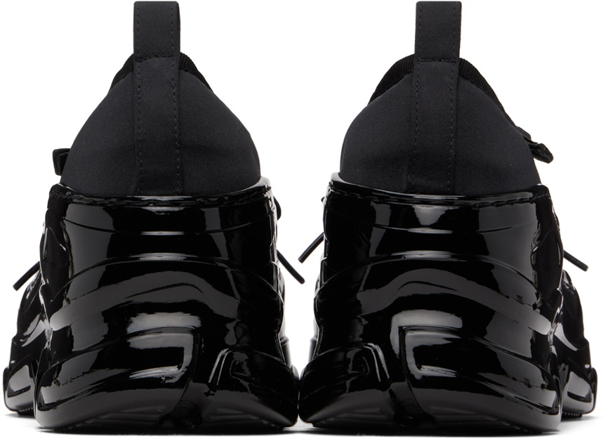 Simone Rocha Black Classic Buckle Tracker Ballerina Pumps Simone Rocha