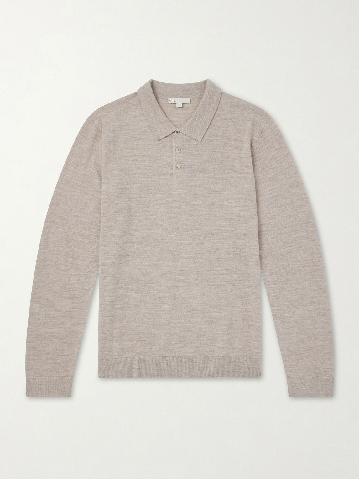 Onia - Merino Wool Polo Sweater - Neutrals