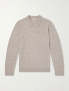 Onia - Merino Wool Polo Sweater - Neutrals