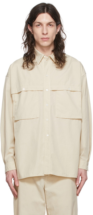 Photo: Lemaire Beige Cotton Shirt