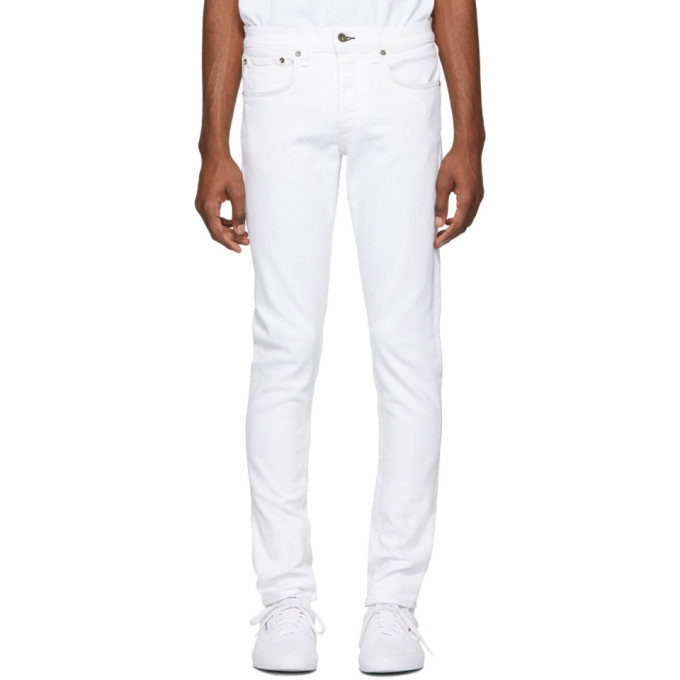 Photo: rag and bone White Fit 1 Jeans