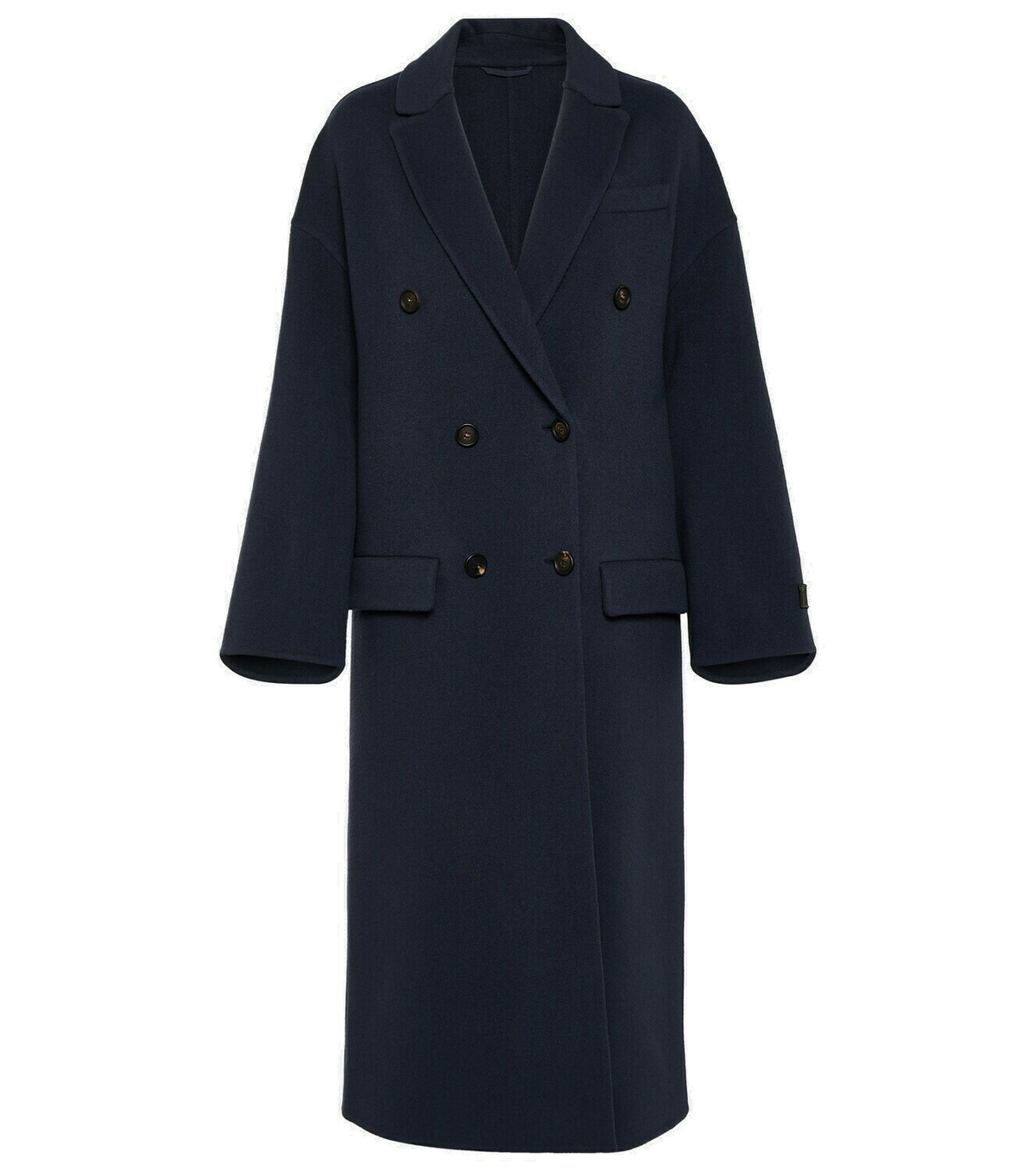 Brunello Cucinelli Beige Wool Coat main image 1
