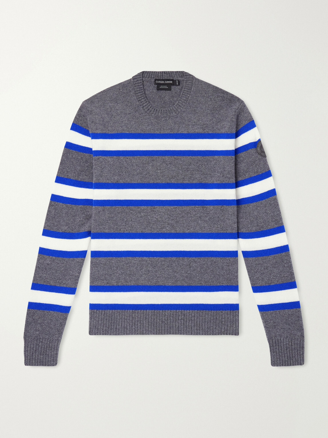 Canada Goose - Matawin Striped Wool Sweater - Gray