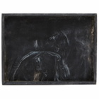 ferm LIVING Mist Tray - 15x20cm in Charcoal 