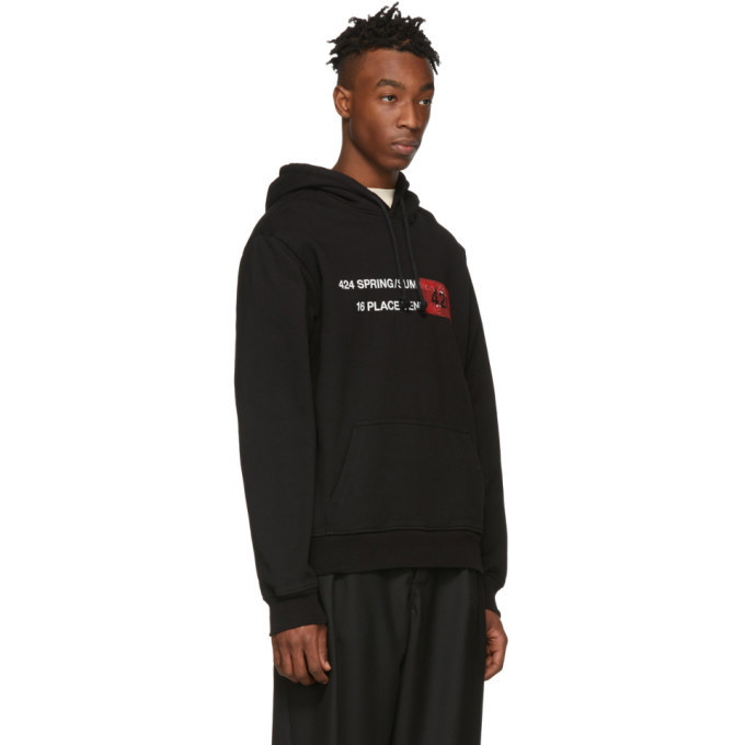 424 Black Cali Hoodie In 99 Black